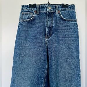 Dark Wash Blue Denim Jeans